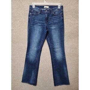 Gap Perfect Boot Cut Jeans Womens 30 Blue Dark Wash Stretch